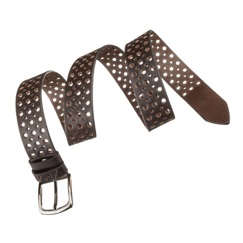 Ремінь Grande Pelle 11133 джинсовий Коричневий Київ - фото 10