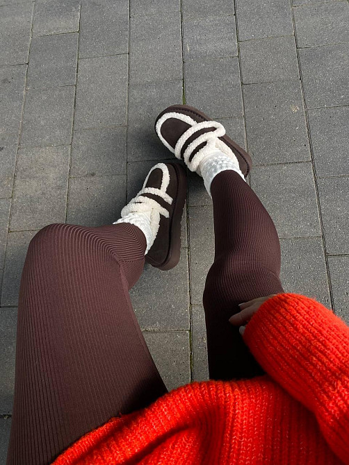 Угги жіночі ITTS 5269-41 коричневі (зима, замша натуральна) (6025) Коломыя - изображение 7