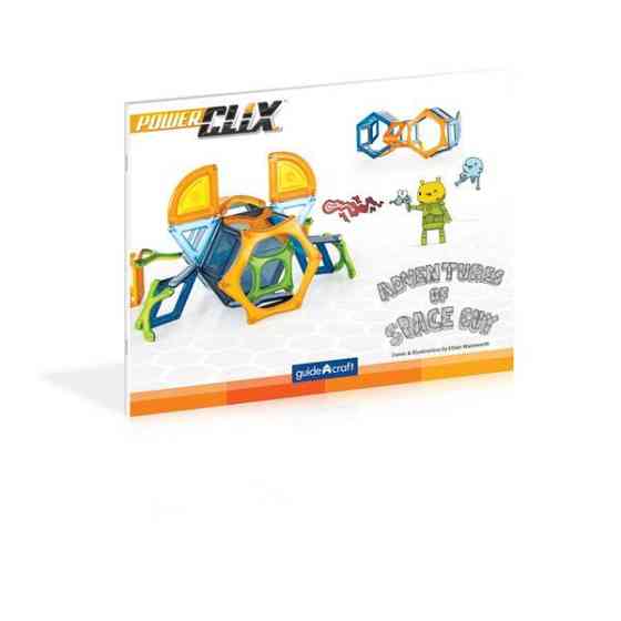 Магнітний конструктор Guidecraft PowerClix Explorer Series Космос, 54 деталі (G9470) Харків