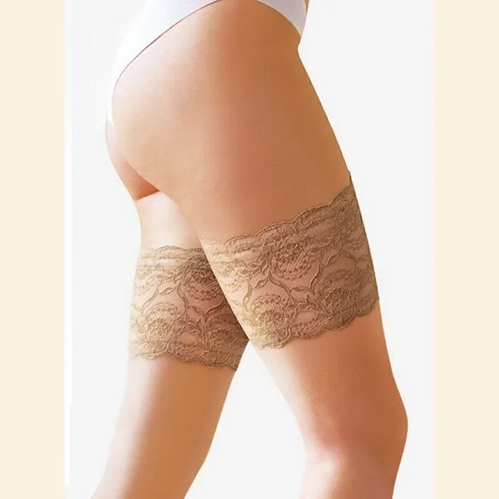 Бандалетки кружевные черные Lores “Fragilita” XXL Киев - изображение 3