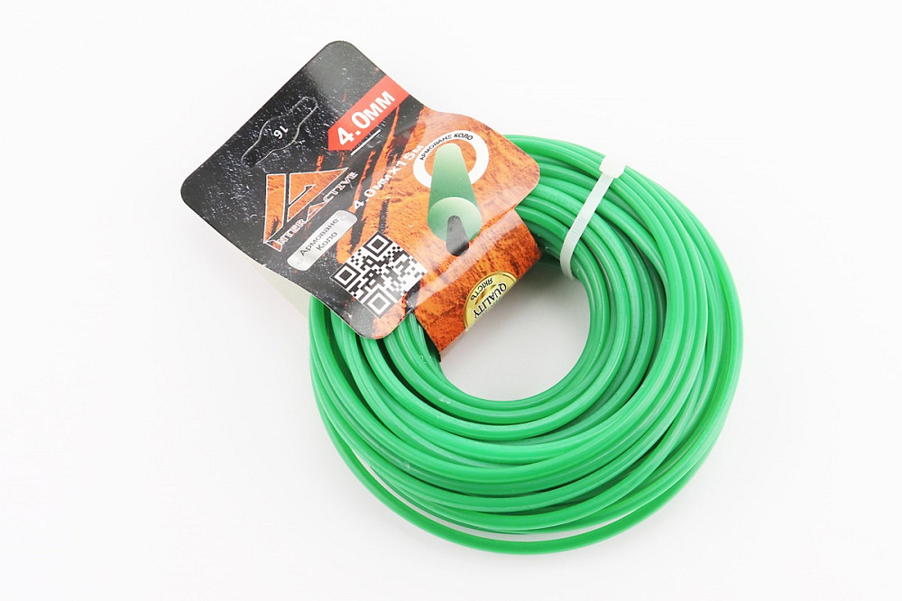 Струна косильна d-4,0mm, 15м "коло" двокомпонентна (різні кольори) Киев - изображение 1