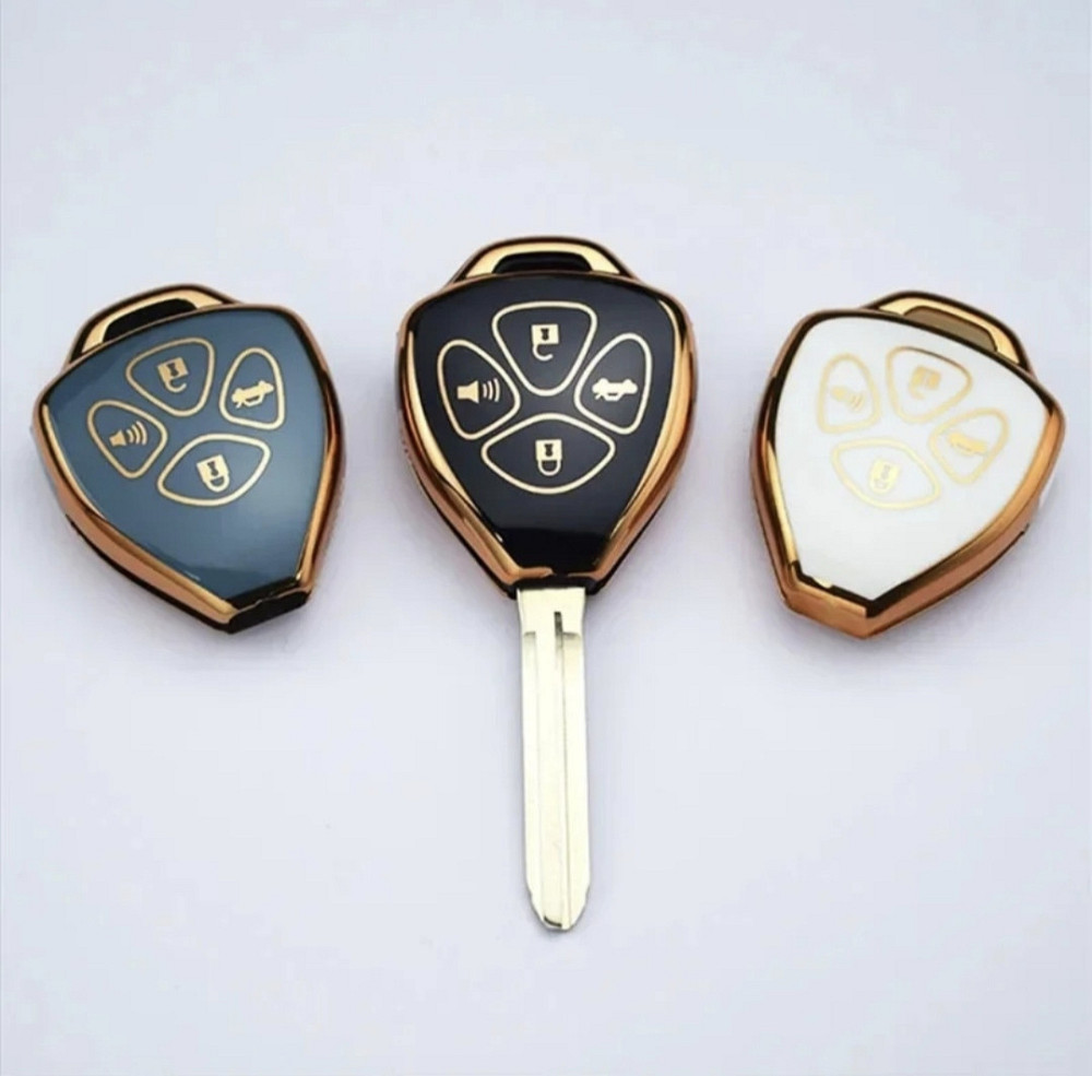 Захисний чохол для автомобільного ключа Toyota на 4 кнопки Смела - изображение 1