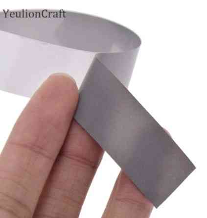 Светоотражающая лента для одежды 25 мм на 5м серый Киев