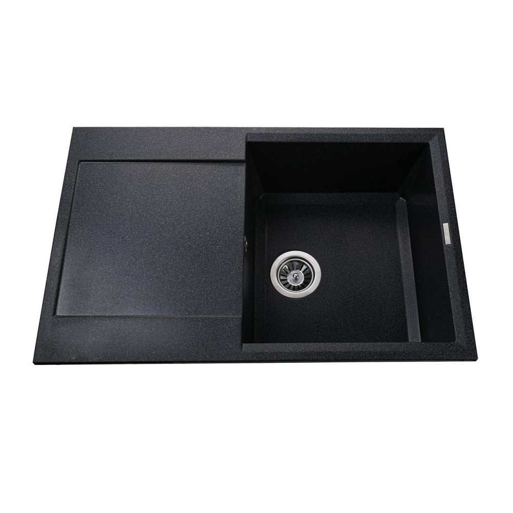 Гранітна мийка Globus Lux KOMO графiт 790х500мм-А0001 (000006137) Київ - фото 1