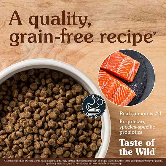 Taste of the Wild Pacific Stream Puppy (Тейст оф зе Вайлд Пацифик Паппи Лосось) беззерновой корм для щенков Запорожье
