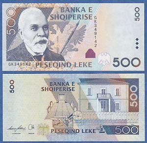 Албанія / Albania 500 Lek 2007 Pick 72 UNC Полтава - фото 1