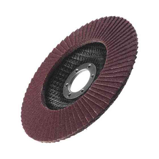 Диск шліфувальний пелюстковий, 125×22 мм, зерно K150, 13300 об/хв INTERTOOL BT-0215 Київ