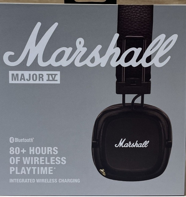 Оригінал Навушники MARSHALL MAJOR IV Brown 4. Київ - фото 7