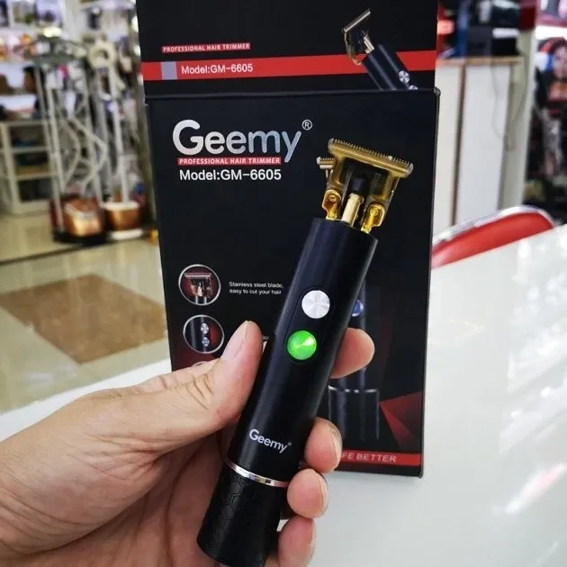 Аккумуляторная Машинка для стрижки GEEMY GM-6605 8834 3 Вт,  3 насадки длины, индикатор заряда Одесса - изображение 13