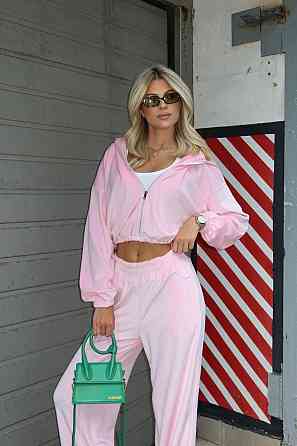 Жіночий велюровий костюм із плюш велюру Рожевий 48/52 Харків