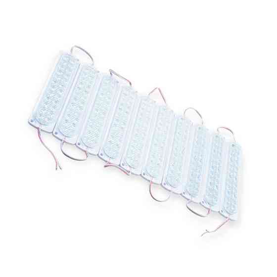 Модуль светодиодный 12V Белый 24 SMD 2835 24D 4, 8W линза (10шт) Мукачево