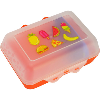 Ланч-бокс детский Optima YUMMY 850 мл, оранжевый (O98116) Винница - изображение 1