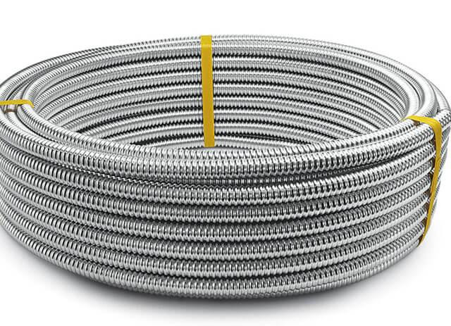 Гофриротруба из нержавеющей стали 40 мм Kofulso для генератора, металлорукав, труба для выхлопных газов Харьков - изображение 2