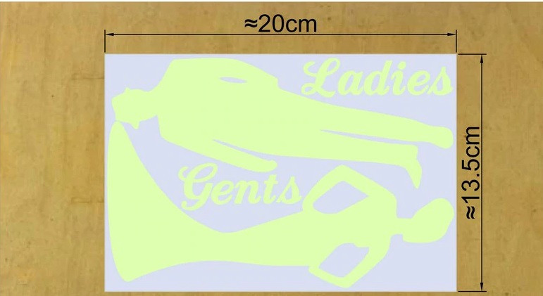 Люминесцентные наклейки - 20*14см Киев - изображение 2