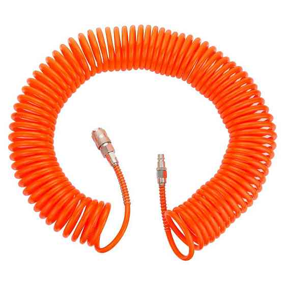 Шланг спиральный полиэтиленовый (PЕ) 15м 5.5×8мм GRAD (7011335) Киев