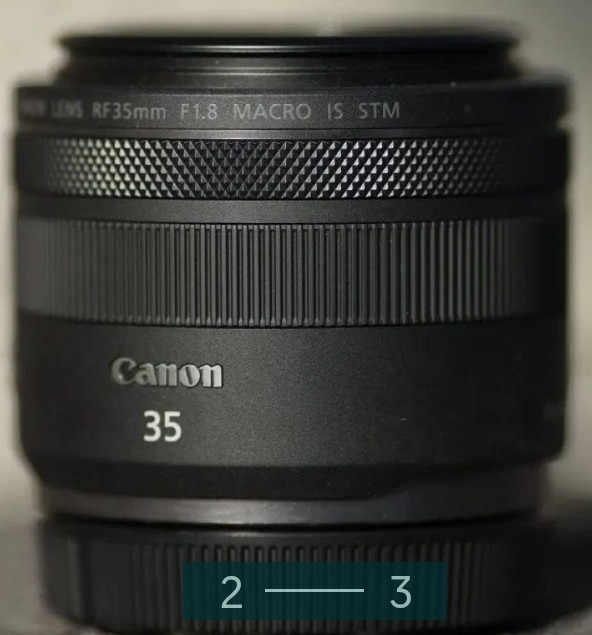 Объектив CANON RF 35mm 1.8 Macro Киев - изображение 2