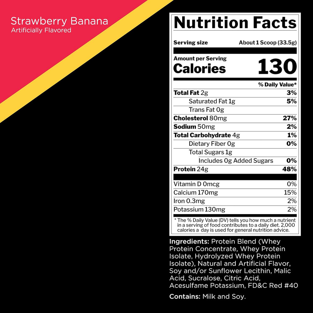 Протеїн Rule One Whey Blend 908 gram (Strawberry Banana ) Луцьк - фото 2