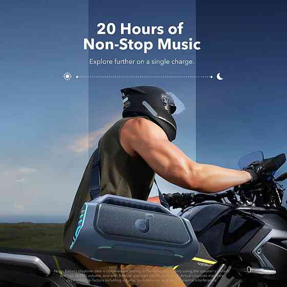 Портативна акустика Anker SoundСore Boom 2 Plus Blue (7169788) Київ