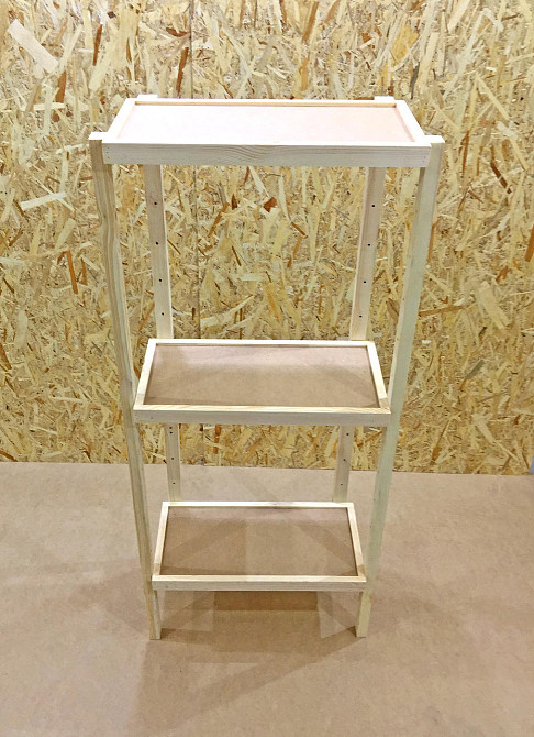 Етажерка розбірна "Честер" 3 полиці 30х60х150 Миколаїв - фото 2