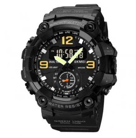 Годинники наручні SKMEI 1965BK, ЧОРНИЙ, 9777 Дніпро