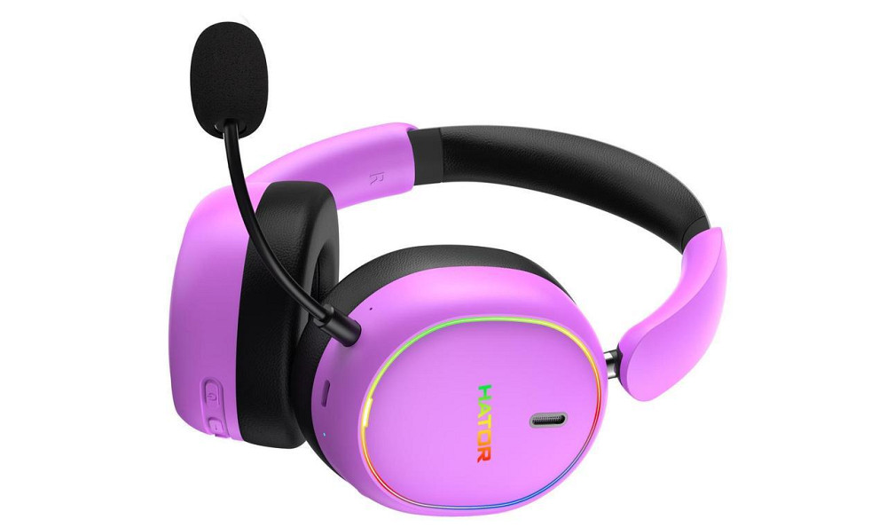 Гарнітура Hator Phoenix 2 Wireless Violet (ESH42) ( Фіолетовий ) Харьков - изображение 5