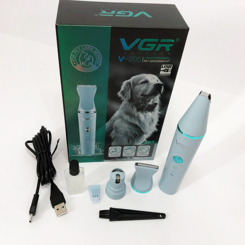 Машинка для стрижки тварин собак і кішок, Набір машинки для стрижки для собак Машинка тример кішок BZ-68 Львів - фото 10