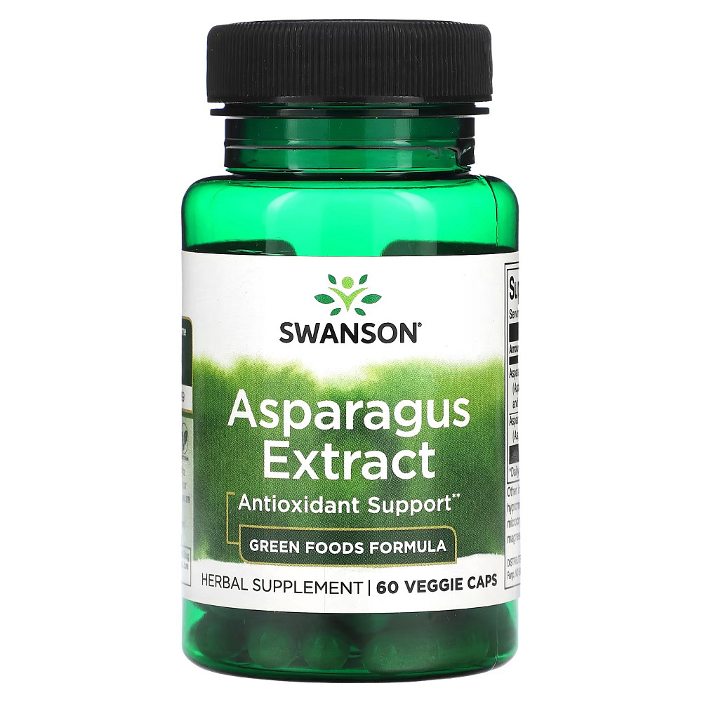 Asparagus Extract, 60 Veggie Caps Луцьк - фото 1