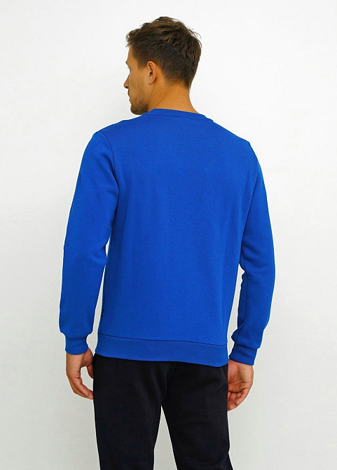 Мужской зимний батальный свитшот PUMA  ESSENTIALS+ FLEECE MEN'S HOODIE Киев - изображение 4