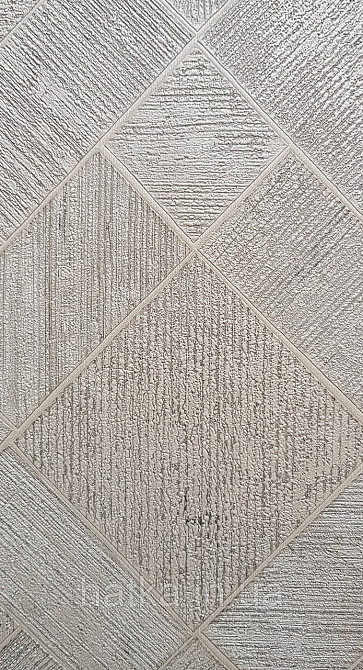 Шпалери вінілові на флізеліні Ritus Marburg метрові геометрія під плитку структурні бежеві Київ - фото 3