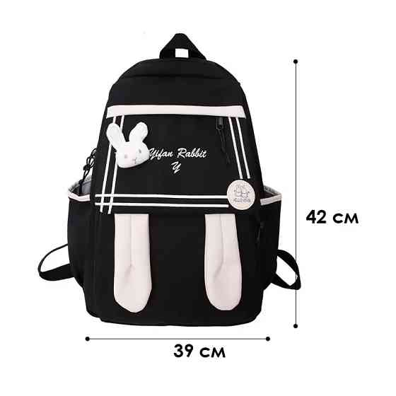 Рюкзак подростковый 21727 Зайка 20L Black Киев