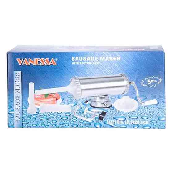 Ручной шприц для колбасы с 3 насадками 2 л Киев