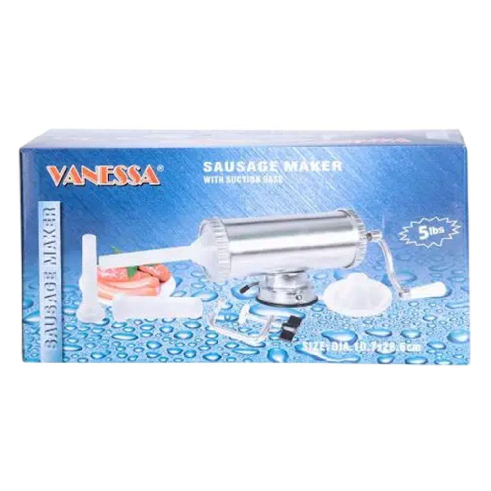 Ручной шприц для колбасы с 3 насадками 2 л Киев - изображение 5