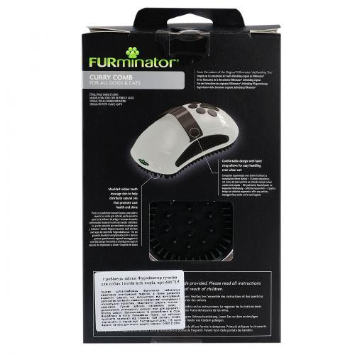 Щітка масажна FURminator для собак та котів, гумова Київ - фото 3