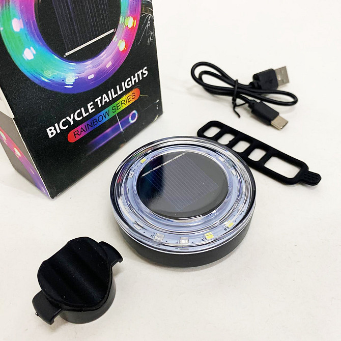 Велофонарь HYD-085-SMD(RGB) NJ-85 Львов - изображение 8