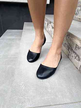 Kentro Балетки жіночі KENTO 10023 чорні (весна-осінь, шкіра натуральна) (3437) лише 35р. Коломыя