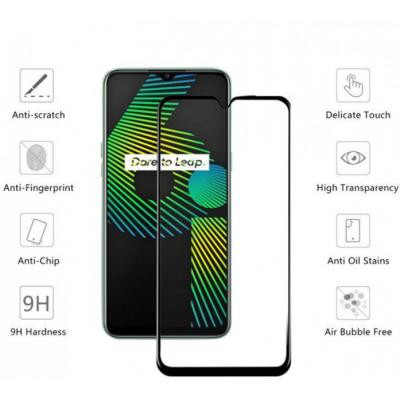 Скло захисне Drobak Realme 6i (Black) (121266) (121266) Вінниця - фото 2