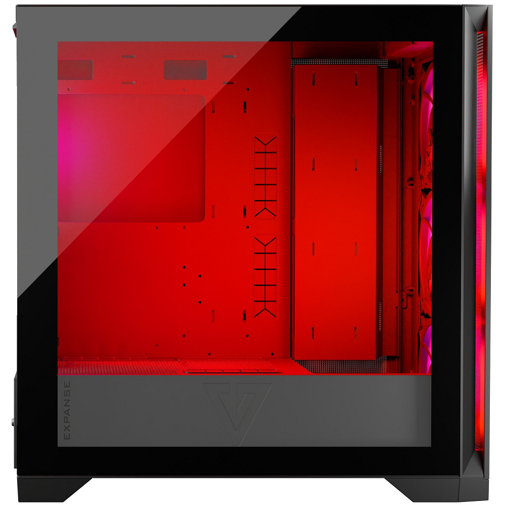 Корпус Modecom VOLCANO EXPANSE S ARGB 4x140mm fans MIDI USB 3.0x2+TYPE-C BLACK без БЖ ATX Вінниця - фото 10