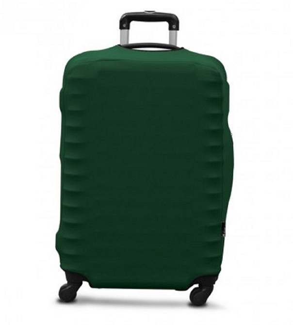 Чохол на валізу дайвинг L темно-зелений Київ - фото 1