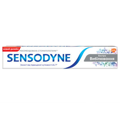 Зубная паста Sensodyne Экстра Отбеливание 75 мл (4047400040706) Винница - изображение 1