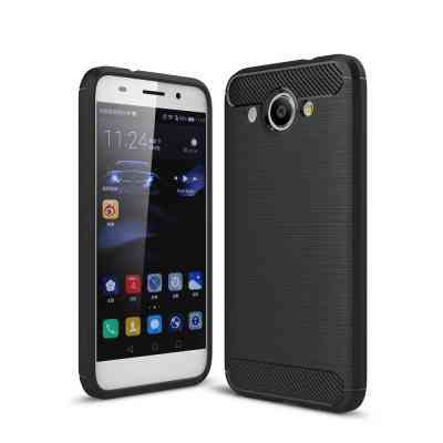 Чехол для мобильного телефона для Huawei Y3 2017 Carbon Fiber (Black) Laudtec (LT-HY32017B) Винница