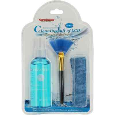 Универсальный чистящий набор HANDBOSS Cleaning Screen Kit 3in1, 100ml, brush, microfiber (FH-HB010E) Винница