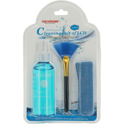 Универсальный чистящий набор HANDBOSS Cleaning Screen Kit 3in1, 100ml, brush, microfiber (FH-HB010E) Винница - изображение 1