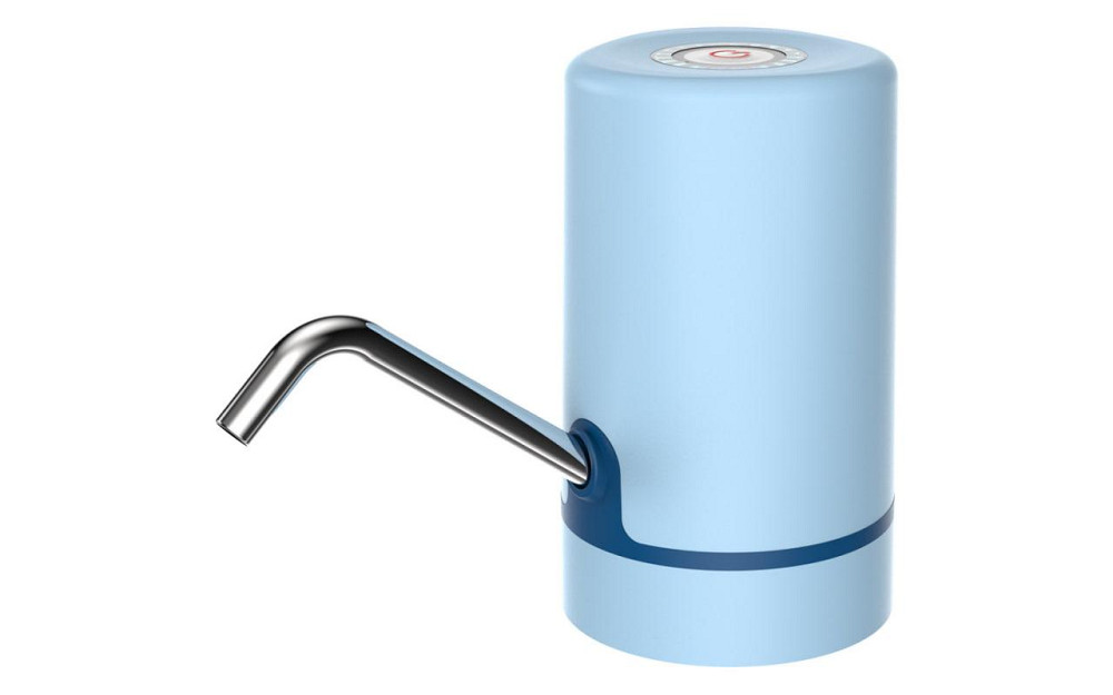 Помпа для води на бутель електрична з подвійним мотором ViO E20 блакитна Київ - фото 1