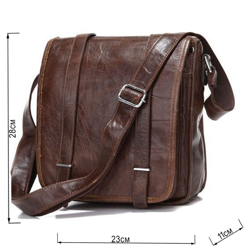 Сумка чоловіча коричнева (Vintage) Київ - фото 15