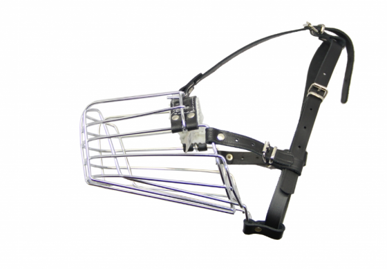 Намордник металевий посилений №2 для вівчарки 37см, Лорі Вінниця