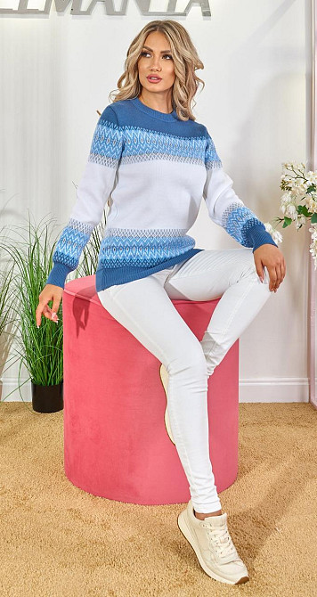 Гарний светр із блискучою ниткою (42) Київ - фото 3