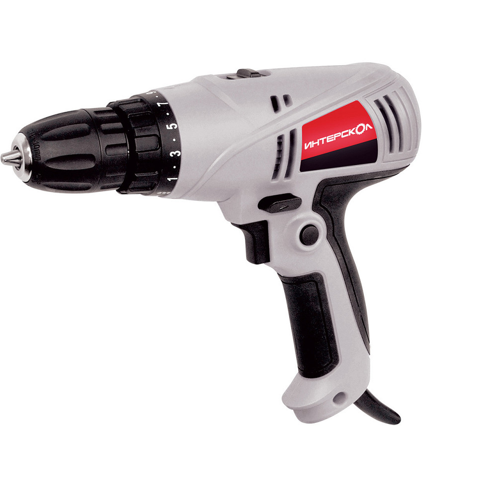 Мережевий дриль-шурупокрут ІНТЕРСКОЛ ДШ-10/260Е2 Коломия - фото 1