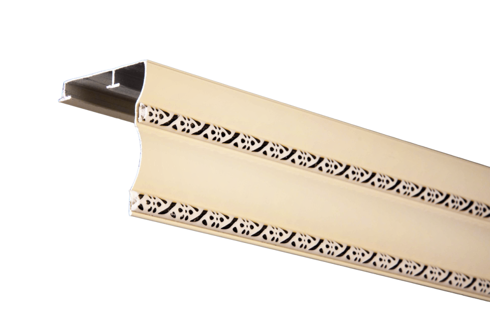 Алюмінієвий карниз для штор БР-11 дворядний Шоколад 1.75 Бровари - фото 6