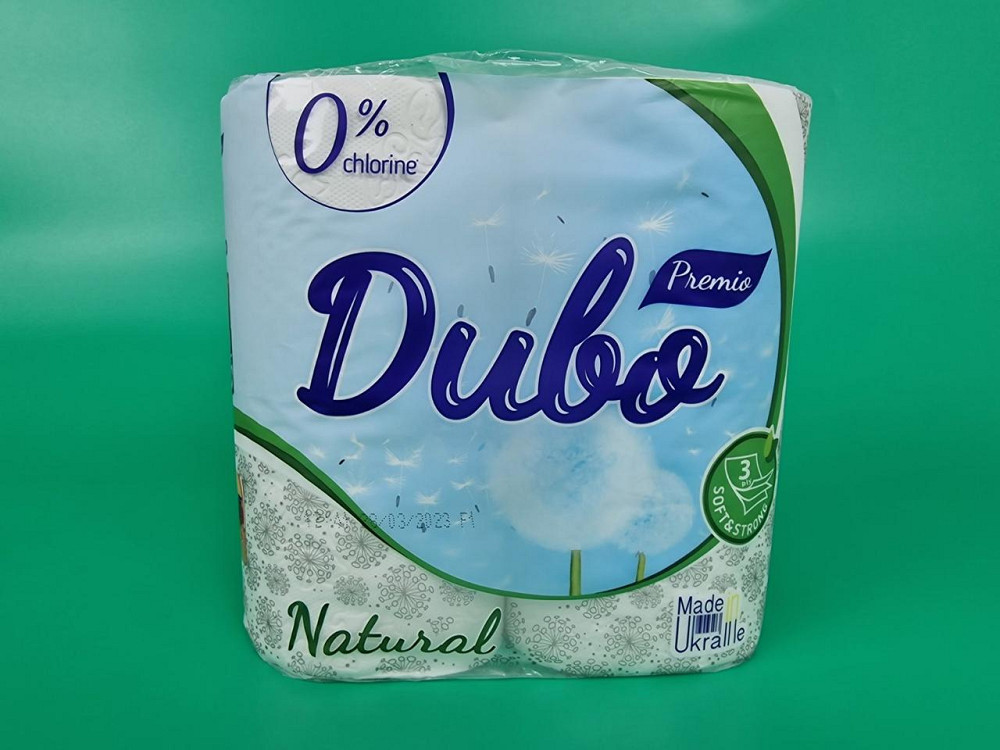 Туалетная бумага(3слоя)  белая (а4) Диво Premio NaturaL  (1 пачка) Харьков - изображение 1