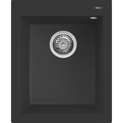 Мийка кухонна Elleci Q 100 on top nero 40 Вінниця - фото 1